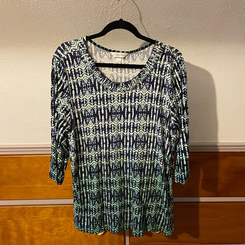 Patterned blouse